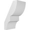 Ekena Millwork 5-in. W x 6-in. D x 10-in. H Ridgewood Architectural Grade PVC Knee Brace BRCP05X06X10RID - alternate 1